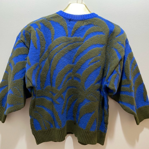 vintage 80’s retro Ms Organically grown chunky sweater 70% acrylic 30% Wool - Picture 5 of 7